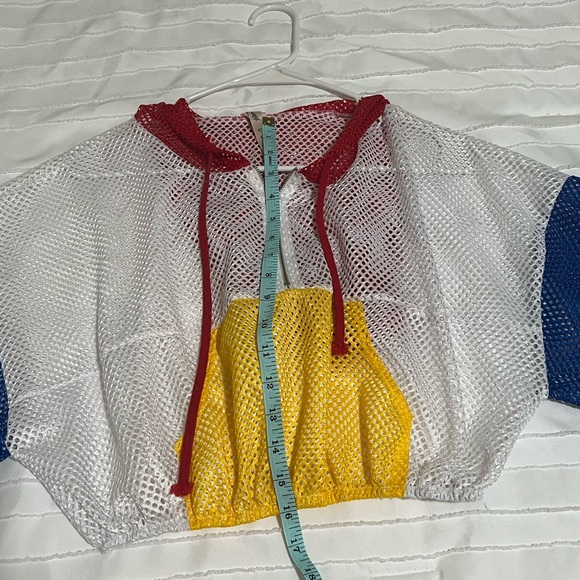 Oversized Mesh Hoodie - Picture 2 of 6